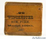 Sealed! Full Black Powder Box Winchester 22 WRF Ammo 50 Rounds Model 1890 - 5 of 6
