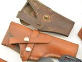 Lot of Assorted Leather Holsters 9 Pieces - 4 of 5