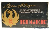 Rare Ruger Seventh-Fifth Birthday Bill Ruger Commemorative Ammo 30-06 - 1 of 5