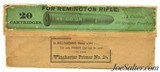 Scarce Winchester 44-60 Ammunition Full Box 1880's - 1 of 8