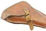 WWI German Military P08 Luger Holster Brown Klauer 1918 - 4 of 7