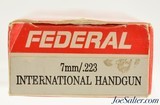 Competition IHMSA Load Federal 7mm/.233 140 SPS 20 Rounds - 2 of 4