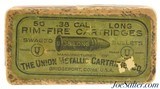 Union Metallic Cartridge Co. 38 Long Rim-Fire Black Powder Ammo Full Box - 1 of 7