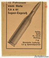 Sealed Gehman 5.6x61 vom Hofe Super Express 10 rounds - 1 of 3