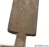 Original British Brown Bess Socket Bayonet with Unit Marking - 5 of 9