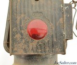 Antique Dietz Roadster Wagon Lantern Red Lens Little Wizard Lamp - 2 of 7