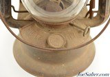 Antique Dietz Roadster Wagon Lantern Red Lens Little Wizard Lamp - 5 of 7