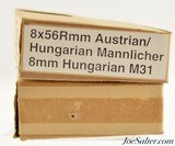 WWII German/Austrian 8mm M30 Ammo Stripper-Clip 20 Rounds - 3 of 5