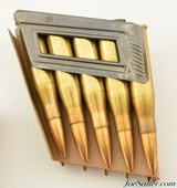 WWII German/Austrian 8mm M30 Ammo Stripper-Clip 20 Rounds - 5 of 5