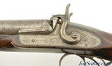 Massive English 8 Bore Double Barrel Percussion Hammer Shotgun Warrell Portsmouth - 11 of 15