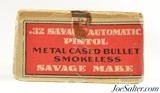 Excellent Sealed! Early Savage 32 Automatic Ammunition Box 50 Rounds - 3 of 6