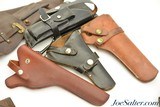 Lot of Assorted Leather Holsters 10 Pieces - 5 of 8