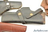 Lot of Assorted Leather Holsters 10 Pieces - 3 of 8