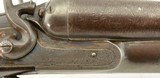 Excellent Antique W. &. C. Scott Double Hammer 12 GA 1886 Engraved Swan - 15 of 15