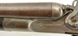 Excellent Antique W. &. C. Scott Double Hammer 12 GA 1886 Engraved Swan - 7 of 15