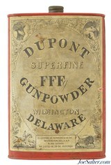 Dupont 1924 Black Powder Tin FFFg - 1 of 5