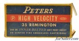 Vintage Peters 35 Remington High Velocity 200gr SP 20rnd - 1 of 3