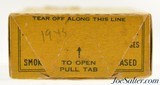Excellent C-I-L 100 Pack 22 LR Reference Box Ammunition Dated 1945 - 2 of 7
