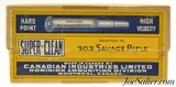303 Savage Ammo Full Reference Box Dated 1931 C-I-L Dominion Canada - 1 of 6