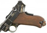 Swiss Military 1900 Luger Pistol by DWM with Unaltered Rear Sight - 14 of 15