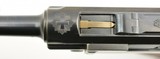 Swiss Military 1900 Luger Pistol by DWM with Unaltered Rear Sight - 9 of 15