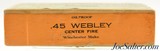 Excellent Scarce Full Box Winchester 45 Webley Ammunition 6/19 Code - 2 of 7