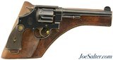 Canadian S&WHE 2nd Model with Twice Identified Holster (WW1 and WW2) - 1 of 15