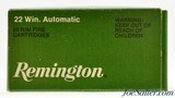 Recent Manufacture Remington 22 Win Automatic Ammo Full Box 50 Rounds - 1 of 3