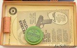 Scarce Marksman BB/Dart/Pellet Air Pistol Morton H. Harris Chrome Boxed - 6 of 8