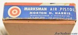 Scarce Marksman BB/Dart/Pellet Air Pistol Morton H. Harris Chrome Boxed - 8 of 8