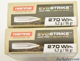 Norma EVOSTRIKE .270 Win 96gr Lead-Free Ammo 40 rnds - 2 of 2