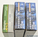 Federal/Remington 270 Winchester Ammo 60 Rnds - 2 of 2