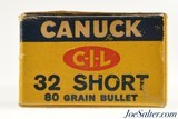 Excellent Canuck 32 Short Rim Fire Ammunition 50 Rounds - 2 of 3
