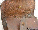 Original Webley & Scott .455 Self-Loader Pistol Holster - 4 of 4