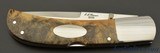Eldon Peterson Custom Centerlock Folding Knife Whitefish, Montana - 9 of 10