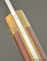 1997 Robert Kain Engraved Lockback Schrade Uncle Henry LB7 + Sheath - 9 of 11