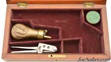 Very Nice Velvet Lined Wood Presentation Box Colt Pocket 1849 Revolver W/Flask & Mold - 2 of 15