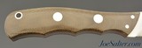 "Canadian Special" Bark River Knife 4" Drop Point Green Canvas Micarta - 2 of 9