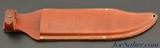 Excellent Massive Western Bowie Knife Dated 1987 With Sheath - 7 of 8