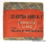 Excellent Sealed! Box 32 Extra Long Rim Fire Black Powder Ammunition - 5 of 6
