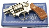 Excellent Boxed Smith & Wesson Model 10-7 M&P Nickel 38 Revolver - 1 of 15