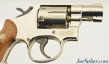 Excellent Boxed Smith & Wesson Model 10-7 M&P Nickel 38 Revolver - 3 of 15