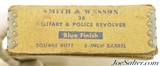 Very Nice Boxed Smith & Wesson Military & Police 38 Revolver C&R - 13 of 14