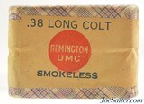 Outstanding Sealed! Fabric Box 38 Long Colt Ammo Remington UMC - 5 of 6