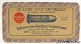 Outstanding Sealed! Fabric Box 38 Long Colt Ammo Remington UMC - 1 of 6