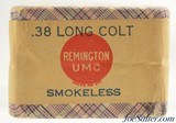 Outstanding Sealed! Fabric Box 38 Long Colt Ammo Remington UMC - 3 of 6