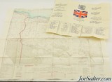 British Escape Silk Map of Cairo, Alexandria & Tobruk Operation Musketeer - 1 of 10