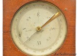 Antique Mahogany French made Pocket Compass - 3 of 8