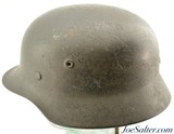 Original WWII German M40 Helmet Q68 44-45 Excellent Condition - 4 of 9