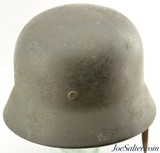 Original WWII German M40 Helmet Q68 44-45 Excellent Condition - 3 of 9